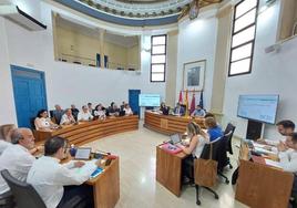 Imagen de archivo del pleno de Alcantarilla.