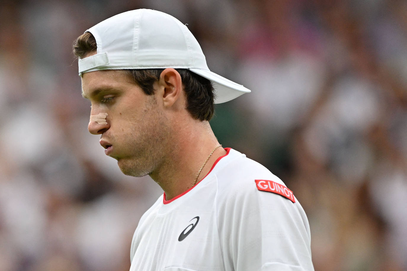 El partido entre Carlos Alcaraz y Jarry en Wimbledon, en imágenes