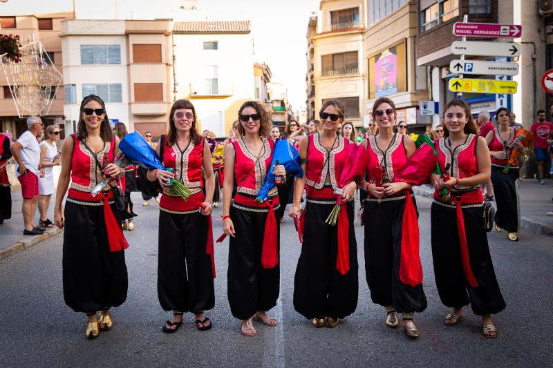 Así ha sido la ofrenda de flores a las Santas Justa y Rufina