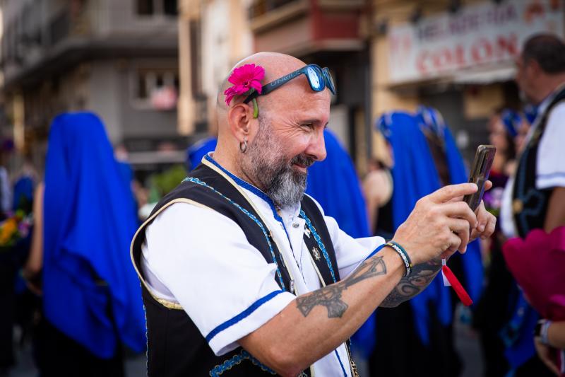 Así ha sido la ofrenda de flores a las Santas Justa y Rufina