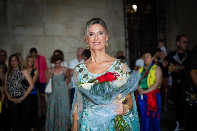 Así ha sido la ofrenda de flores a las Santas Justa y Rufina