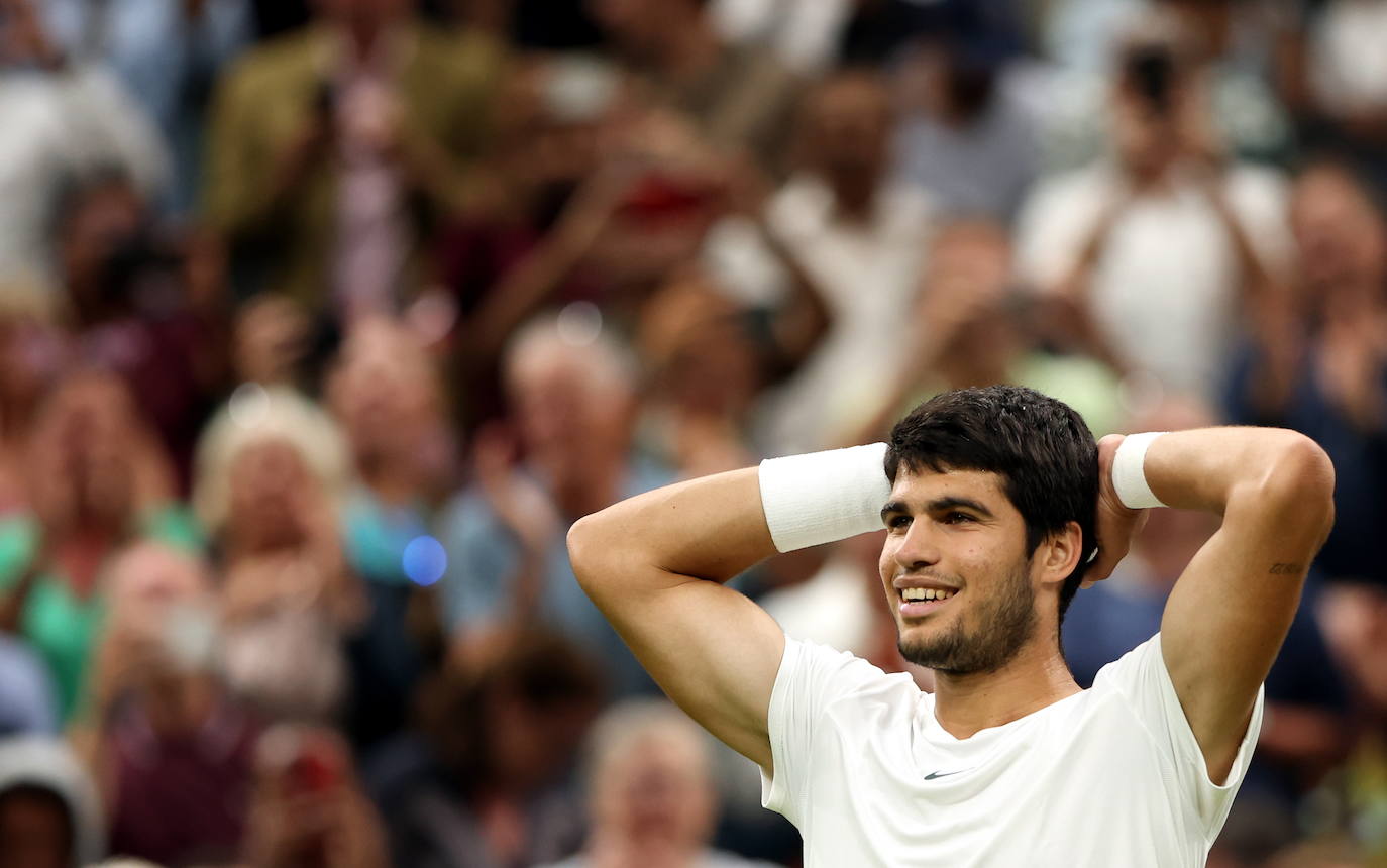 Las imágenes del partido Carlos Alcaraz y Matteo Berrettini