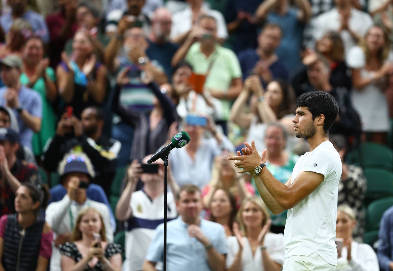 Las imágenes del partido Carlos Alcaraz y Matteo Berrettini