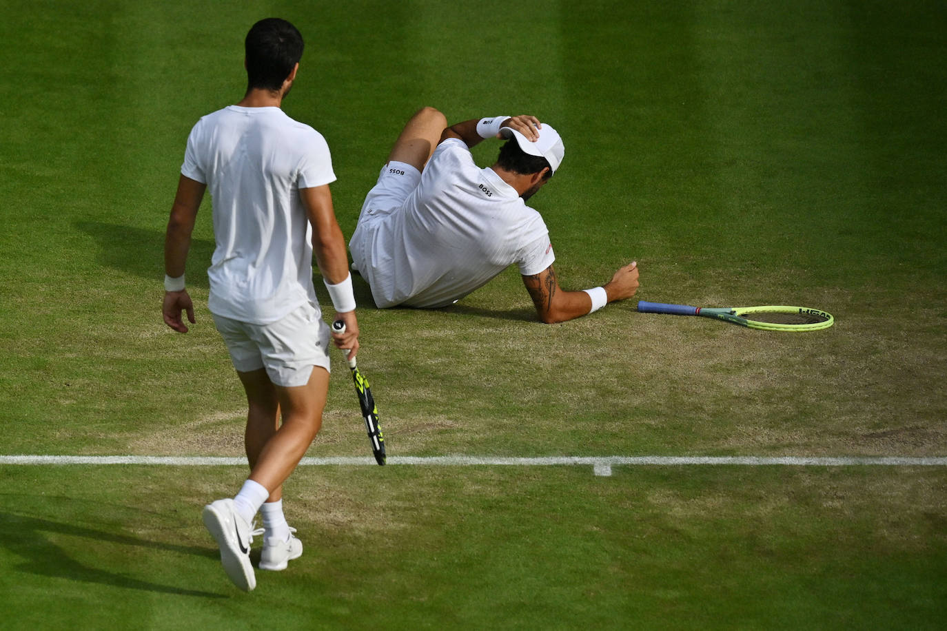 Las imágenes del partido Carlos Alcaraz y Matteo Berrettini