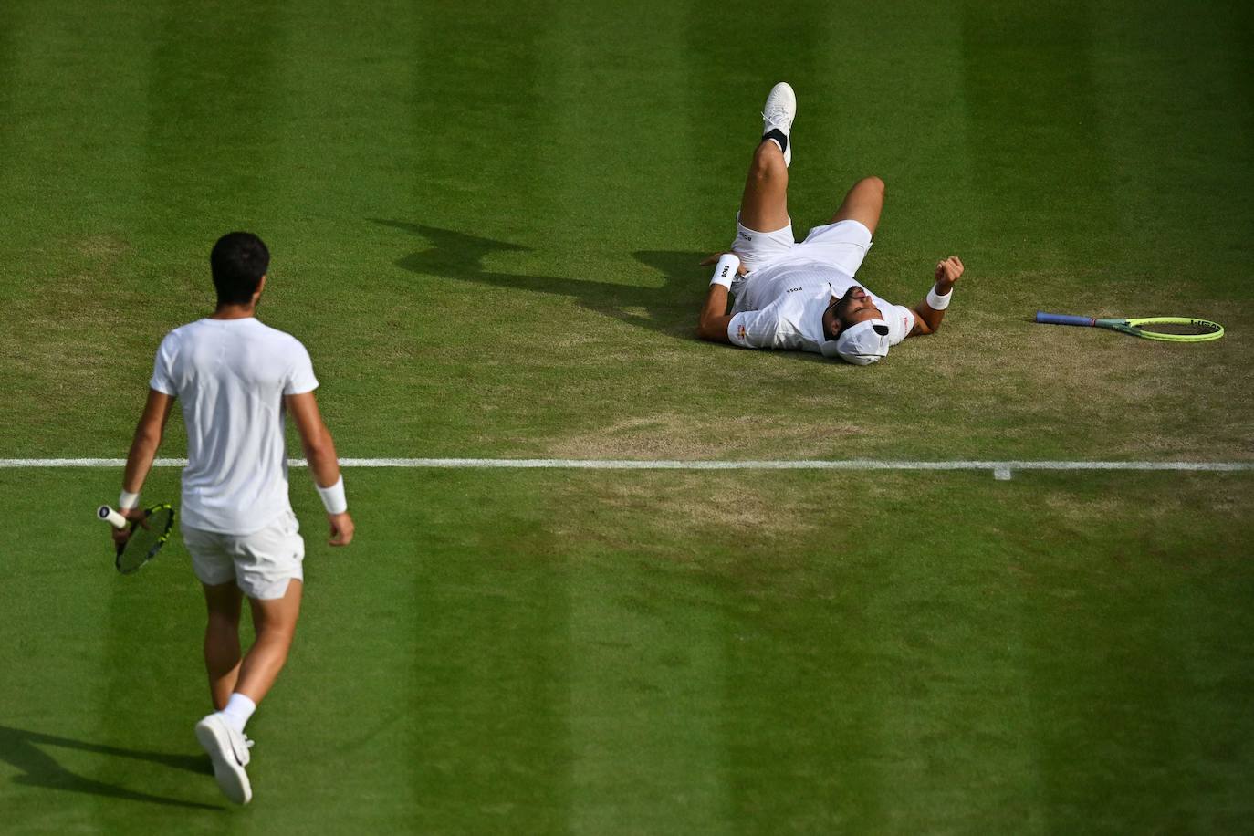 Las imágenes del partido Carlos Alcaraz y Matteo Berrettini