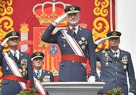 Visita de Felipe VI a la Academia General del Aire, en imágenes