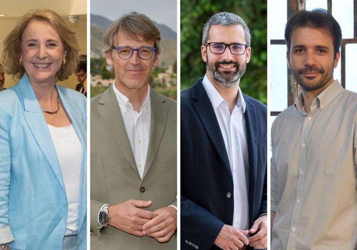 Los candidatos al Congreso de los Diputados por la Región de Murcia, en una imagen de archivo.