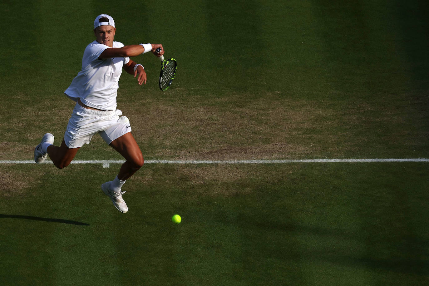 Las imágenes del partido Alcaraz-Rune en Wimbledon