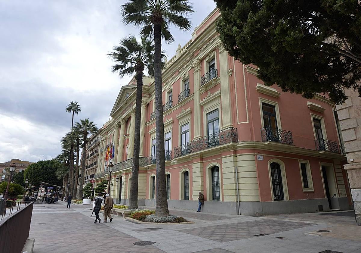 Ayuntamiento de Murcia en una imagen de archivo.