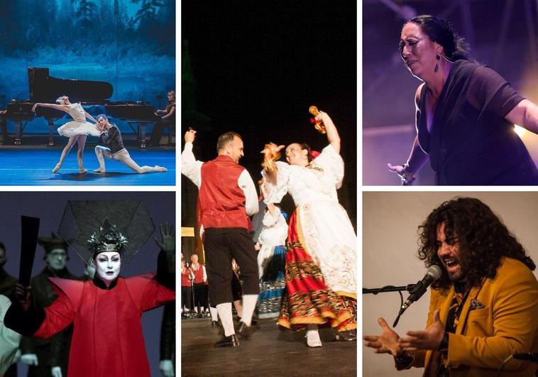 July to the rhythm of ballet, flamenco and folklore