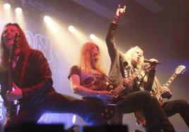 La banda británica Saxon.