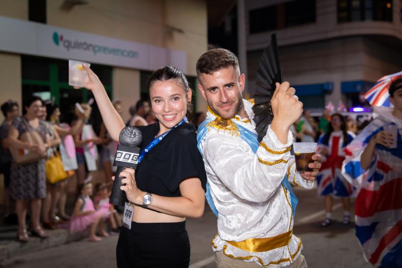 Así fue el desfile de la retreta