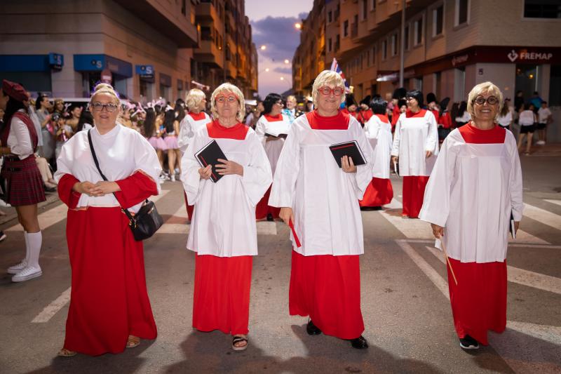 Así fue el desfile de la retreta