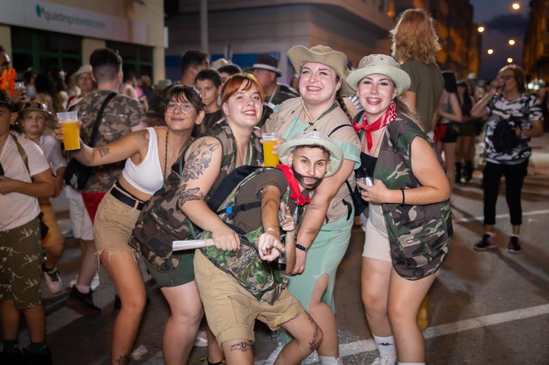 Así fue el desfile de la retreta