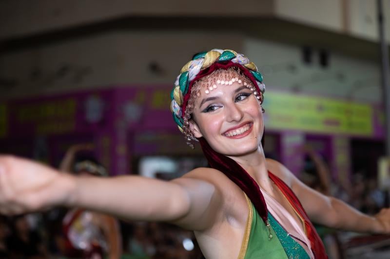 Así fue el desfile de entrada mora