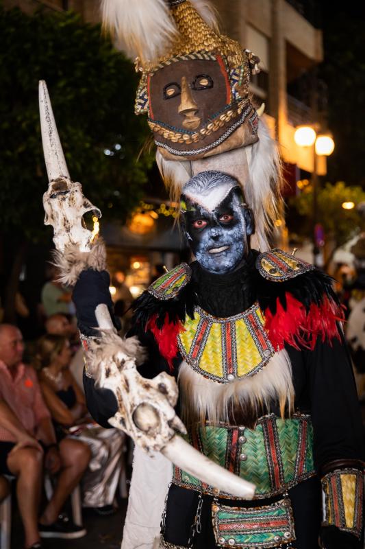 Así fue el desfile de entrada mora