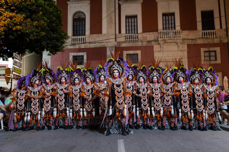 Así fue el desfile de entrada mora