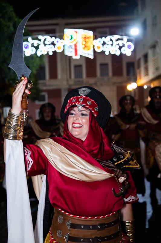 Así fue el desfile de entrada mora