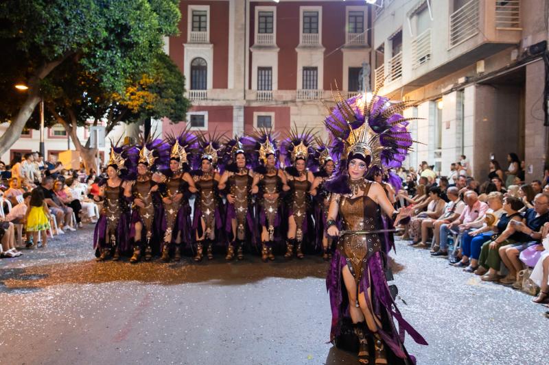 Así fue el desfile de entrada mora