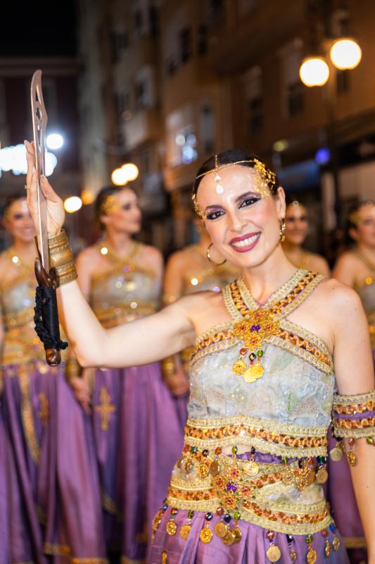 Así fue el desfile de entrada mora