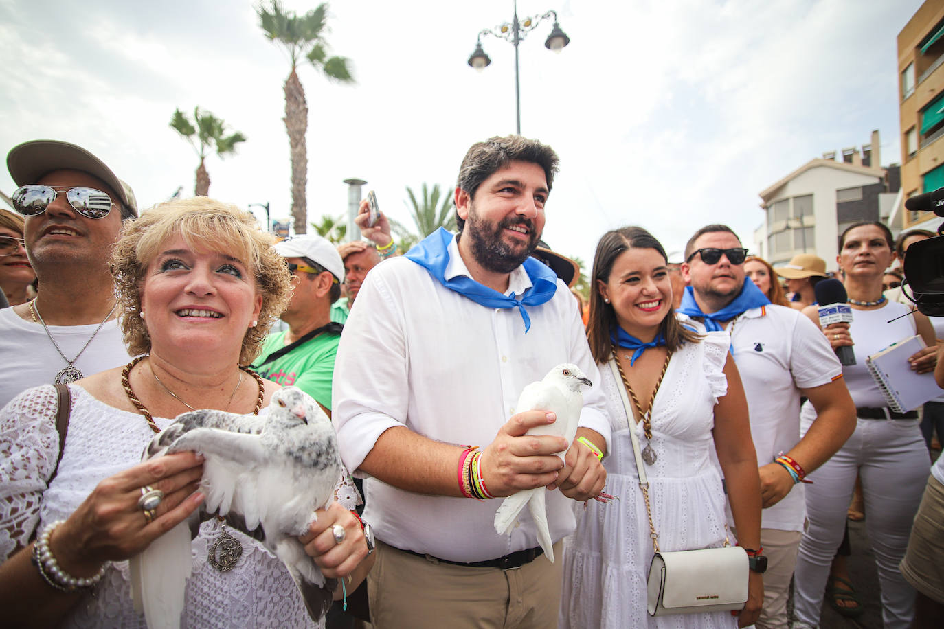 Procesión marítima de la Virgen del Carmen en Lo Pagán, en imágenes