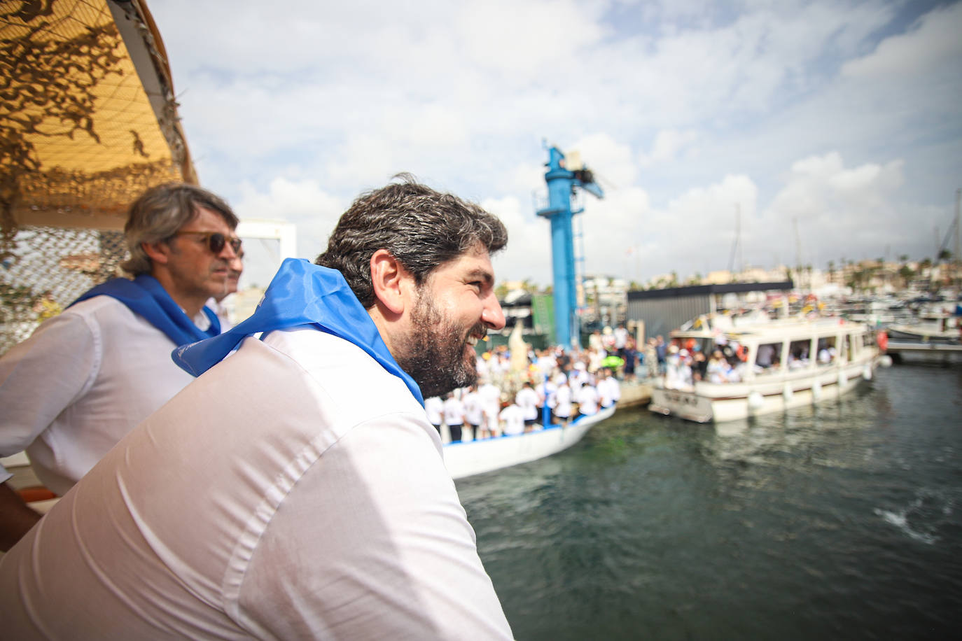 Procesión marítima de la Virgen del Carmen en Lo Pagán, en imágenes