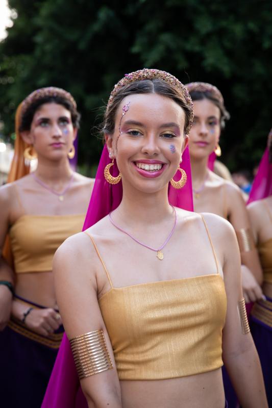 El desfile infantil de Moros y Cristianos, en imágenes