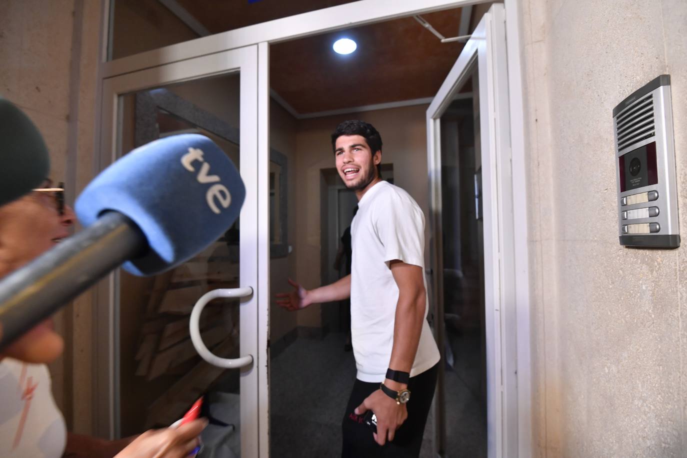 Carlos Alcaraz ya está en casa