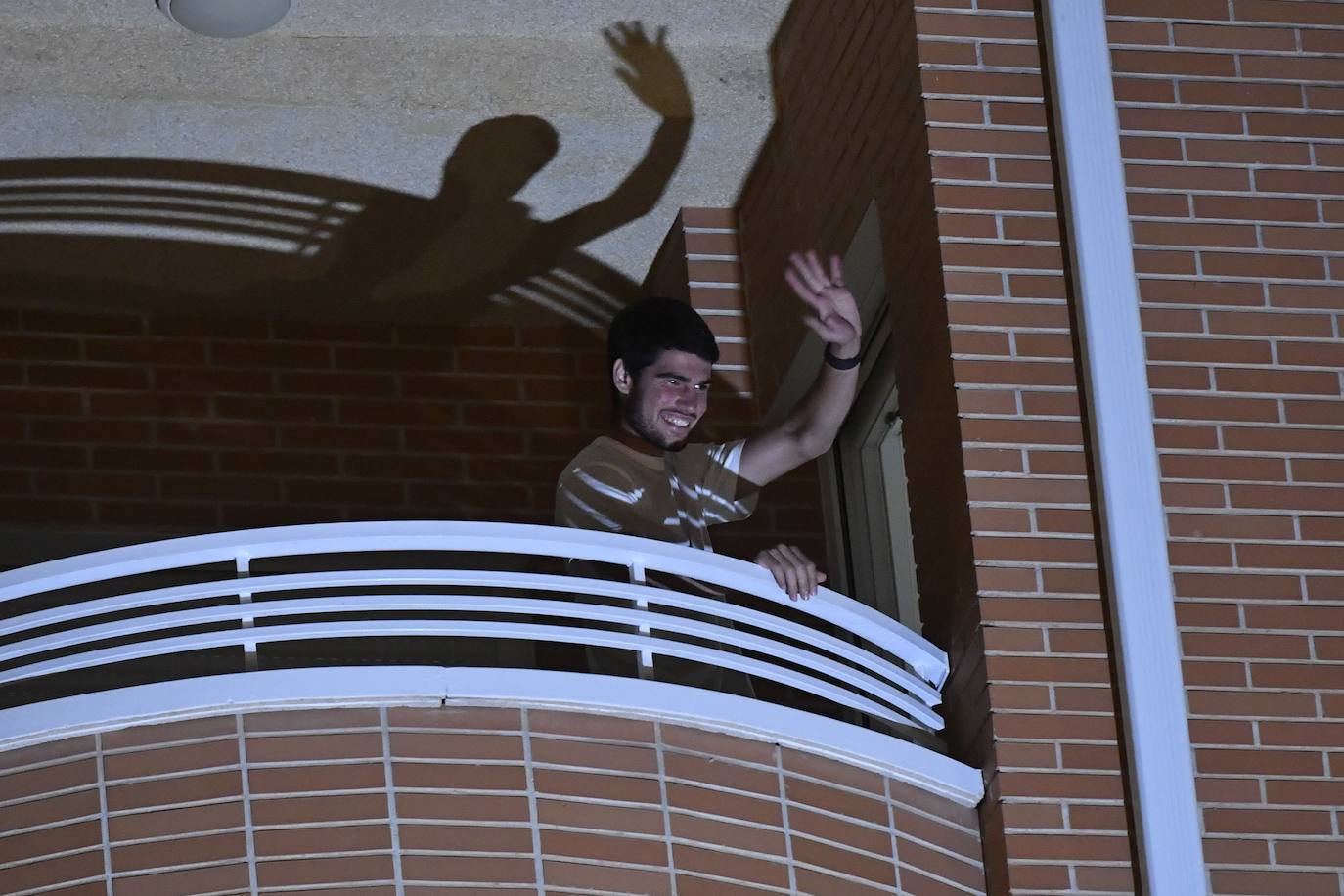 Carlos Alcaraz ya está en casa