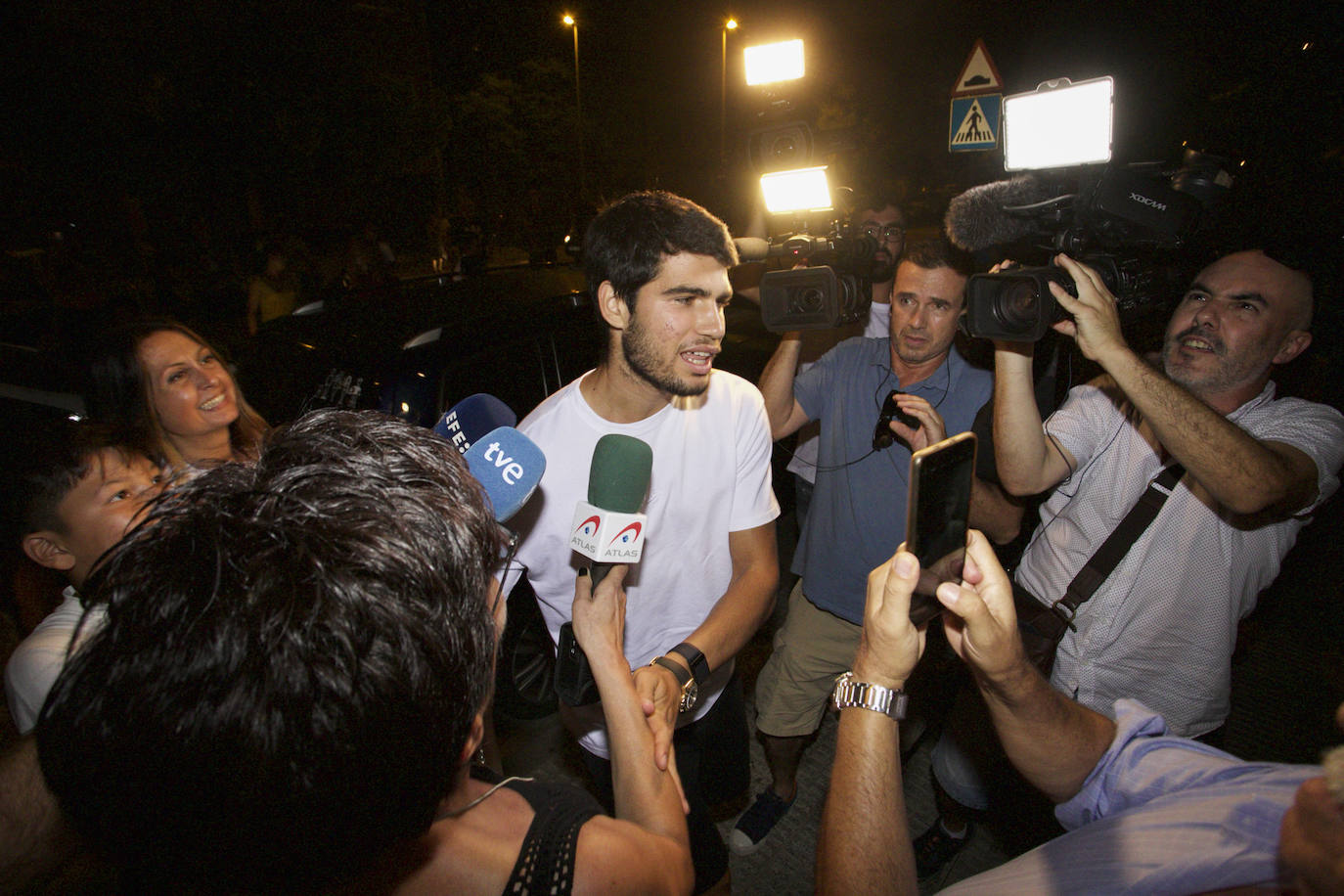Carlos Alcaraz ya está en casa