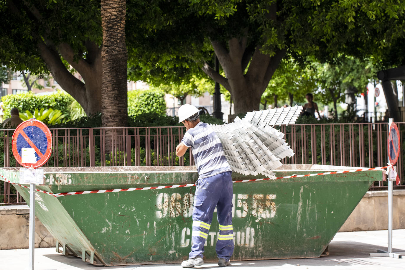 Los termómetros se disparan en la Región de Murcia