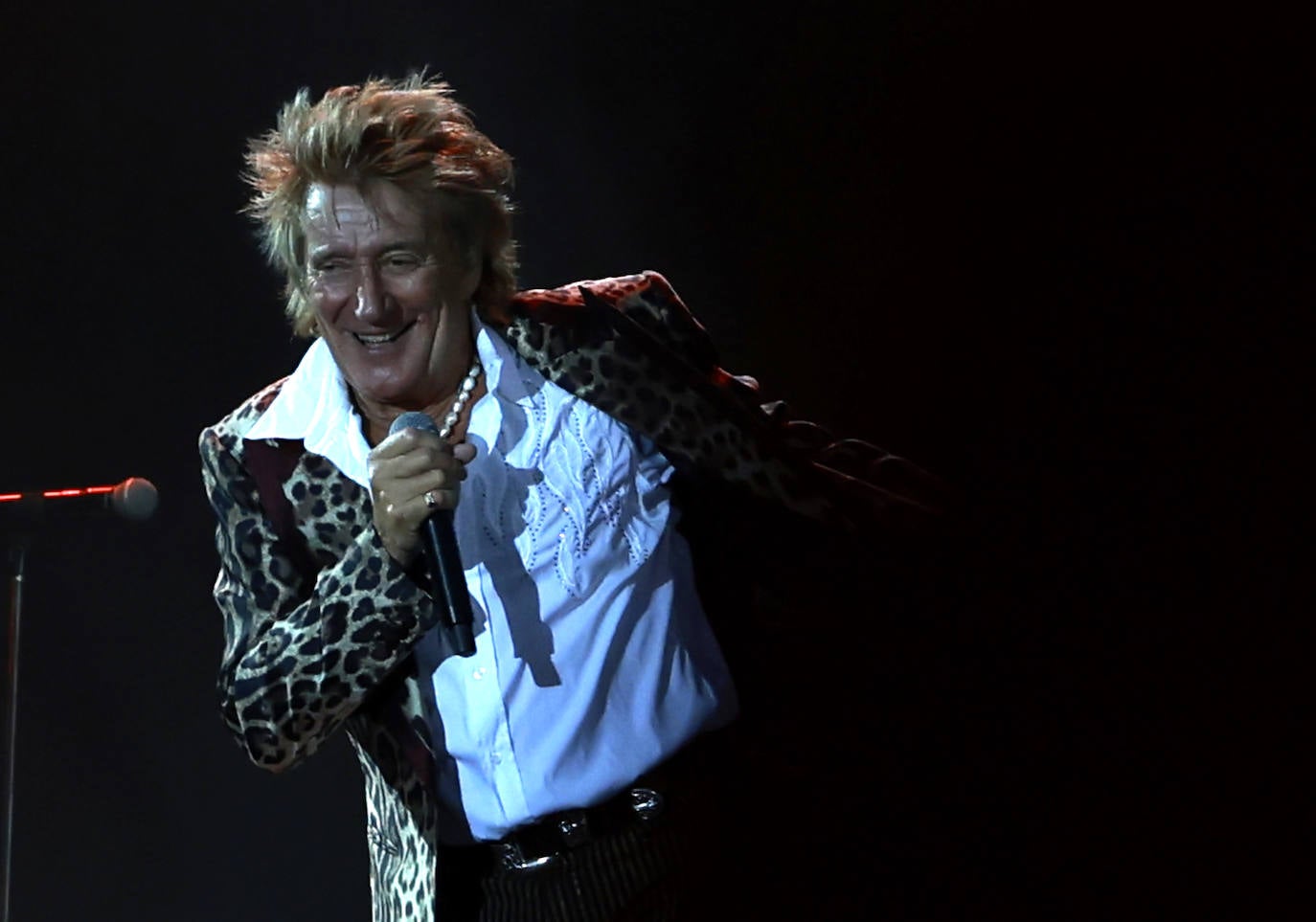 Las imágenes del concierto de Rod Stewart en Murcia