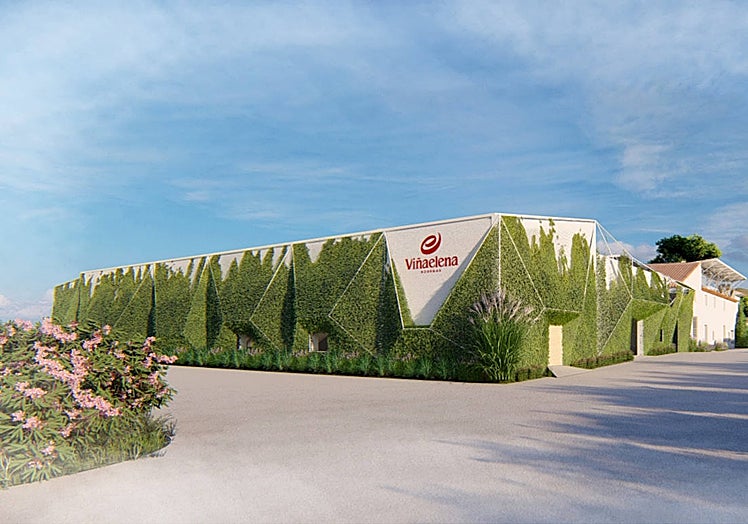 Exterior de Bodegas Viña Elena.