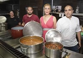 Lola Valverde, AntonioNavarro, Eva Hernández y Pedro Conesa presentan susollas de mirichores.