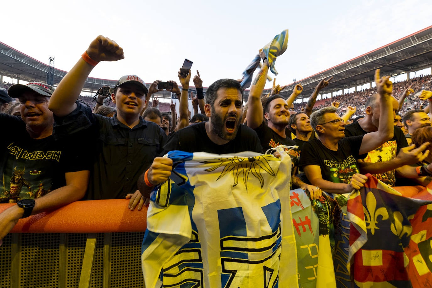 Las imágenes del concierto de Iron Maiden en Murcia