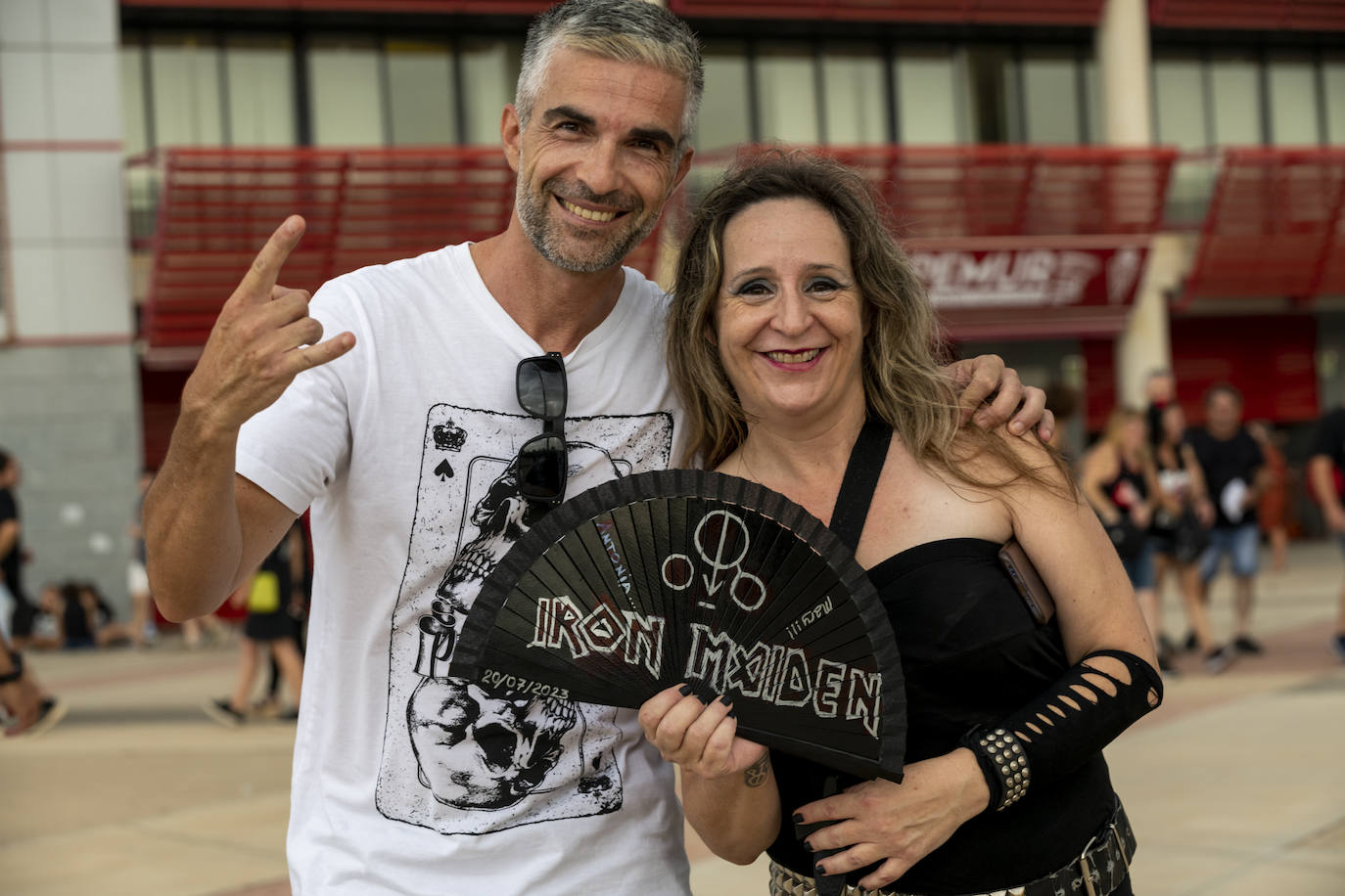 Las imágenes del concierto de Iron Maiden en Murcia