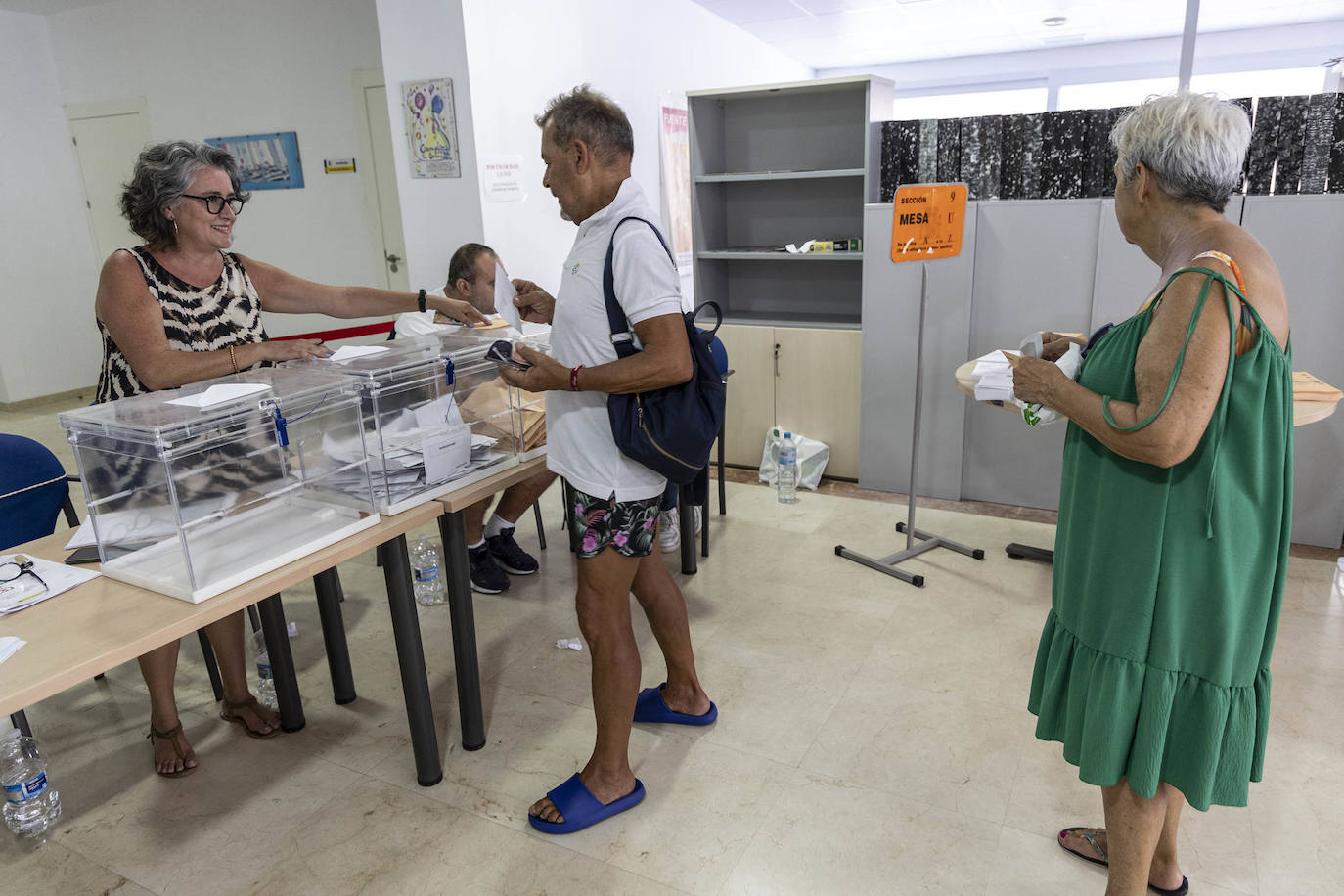 El domingo electoral en la Región de Murcia, en imágenes