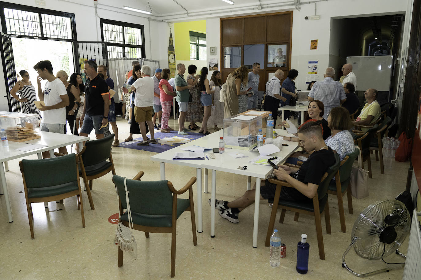 El domingo electoral en la Región de Murcia, en imágenes