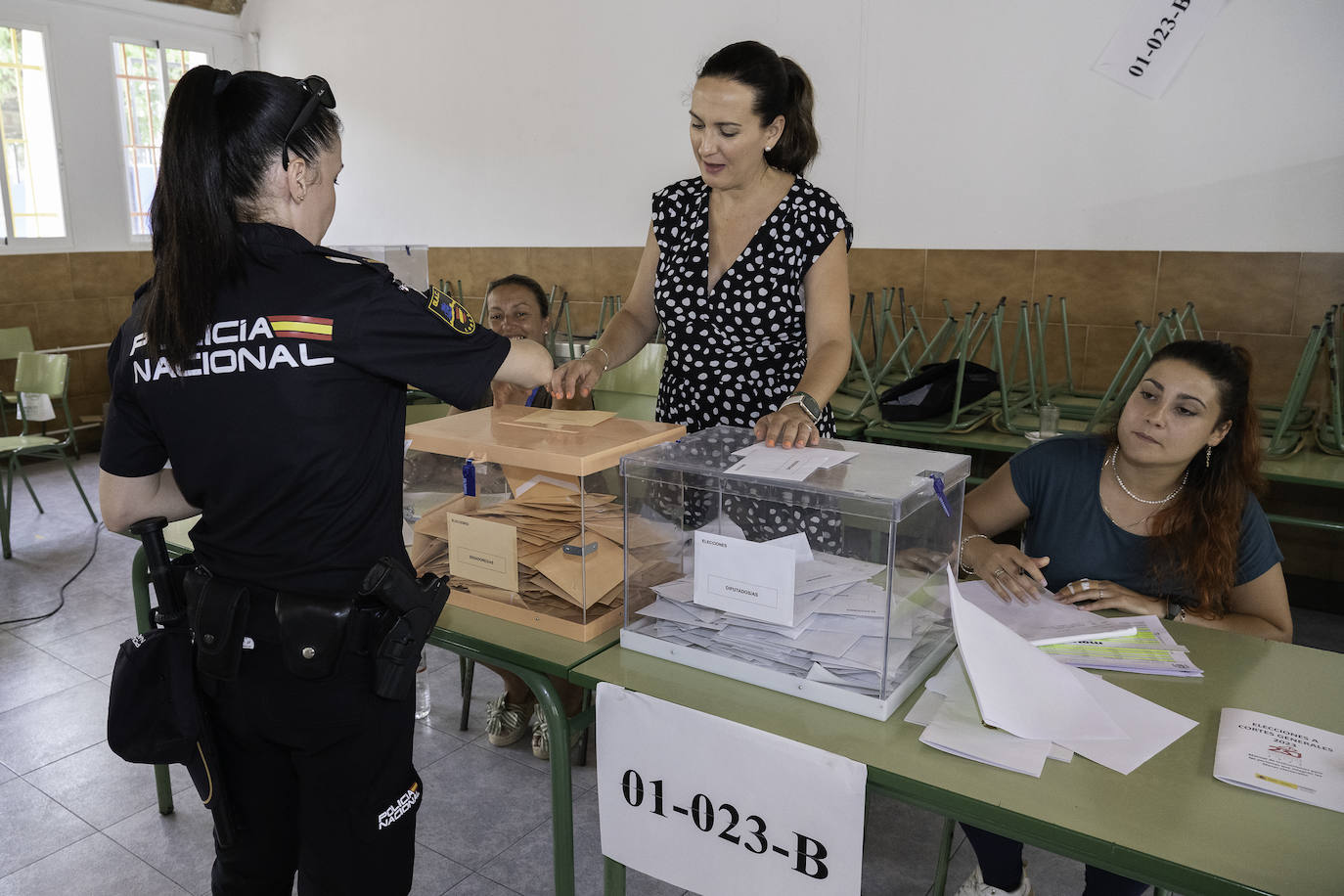 El domingo electoral en la Región de Murcia, en imágenes