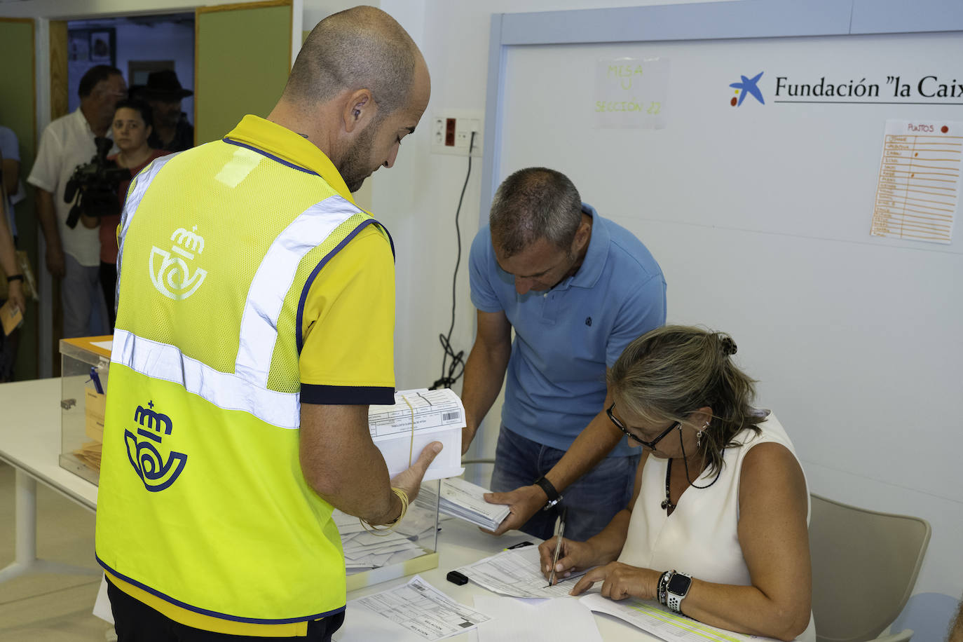 El domingo electoral en la Región de Murcia, en imágenes
