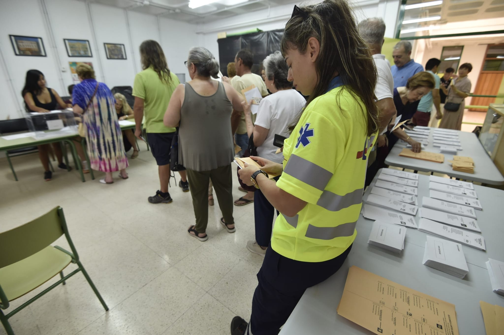 El domingo electoral en la Región de Murcia, en imágenes