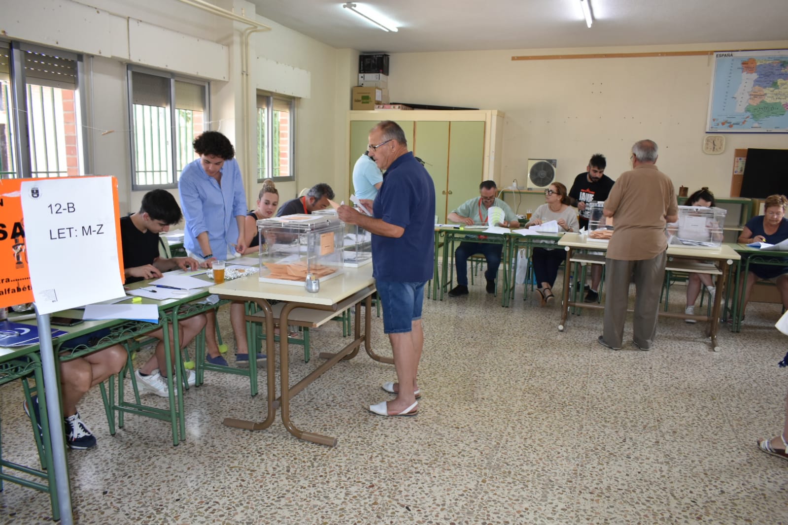 El domingo electoral en la Región de Murcia, en imágenes