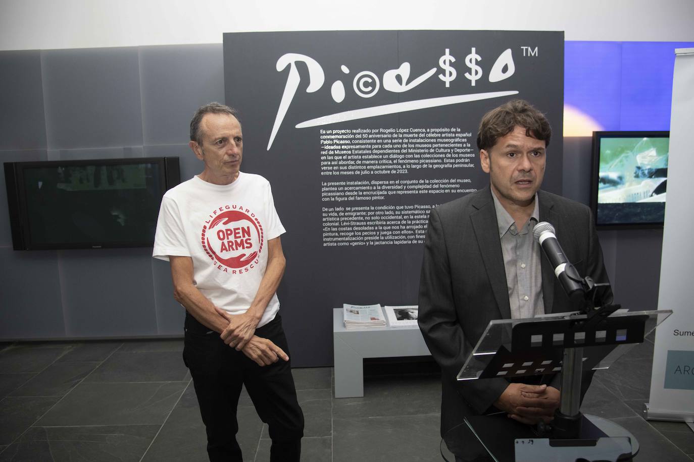 López Cuenca infiltra a Picasso en el Arqua