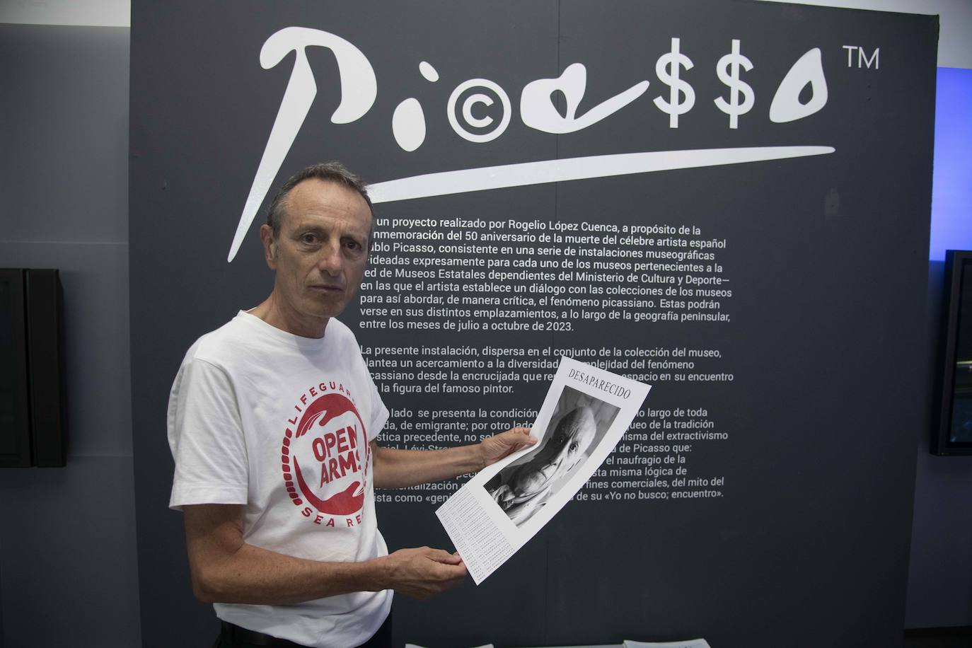 López Cuenca infiltra a Picasso en el Arqua