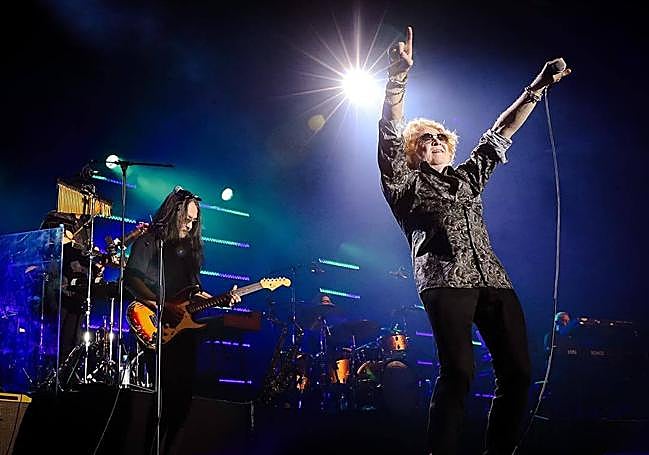 Concierto reciente de Simply Red en Alemania.