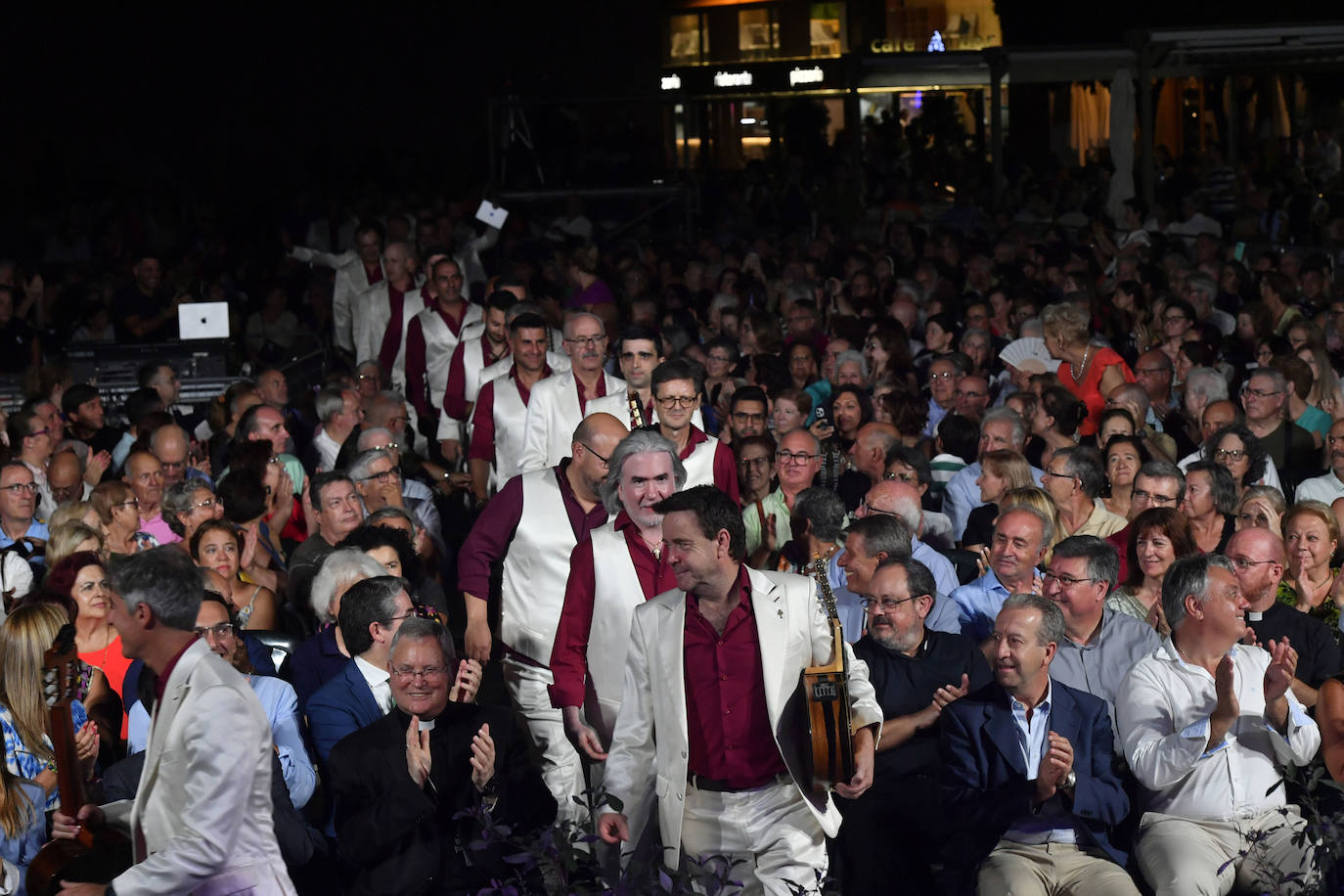Las imágenes del concierto por la Catedral de Murcia