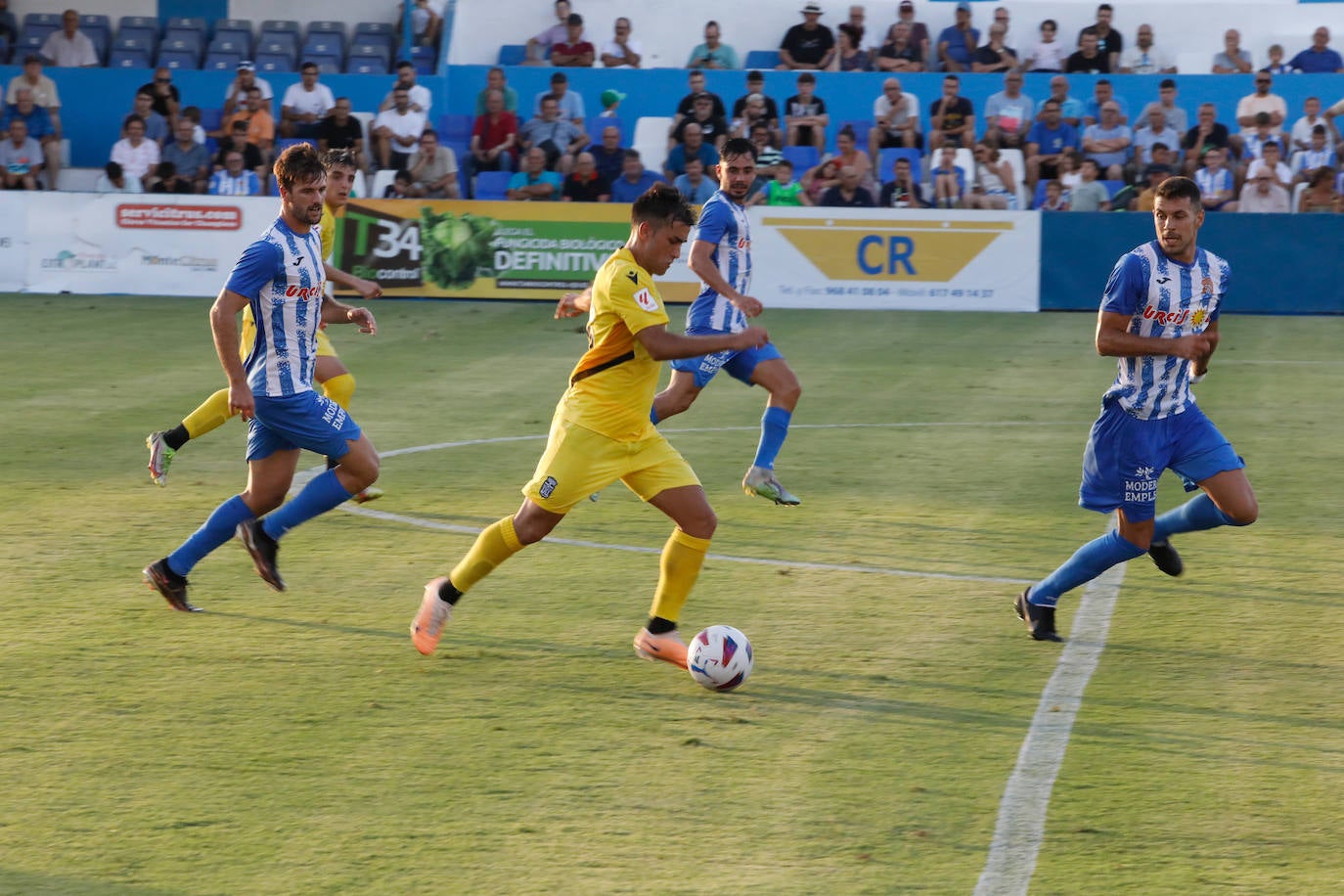 El encuentro Águilas-Cartagena (0-0), en imágenes