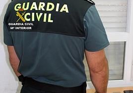 Un agente de la Benemérita.