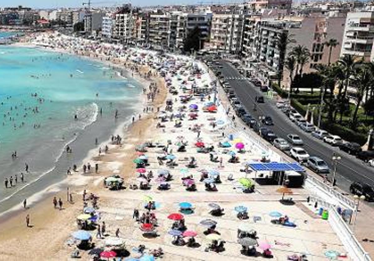 Playa de Los Locos, en imagen de archivo.