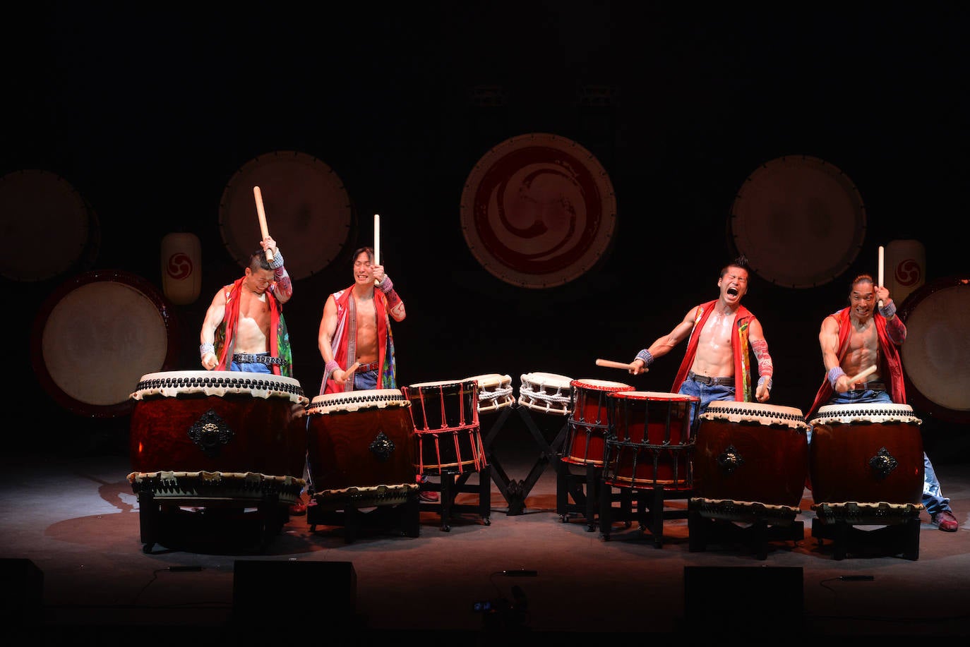 Yamoto Drummers abre el 53 Festival de Teatro, Música y Danza de San Javier